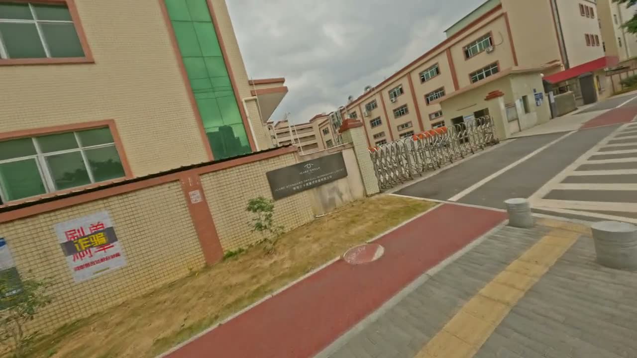 Interior of the Dongguan facility from the flythrough.