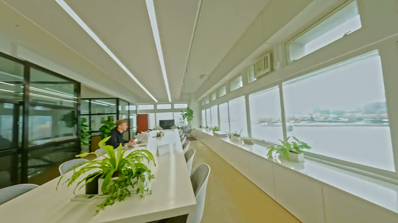 The ICARE Group Hong Kong office from the flythrough.
